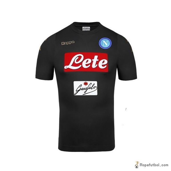 Camiseta Napoli Replica Tercera Ropa 2016/17 Negro